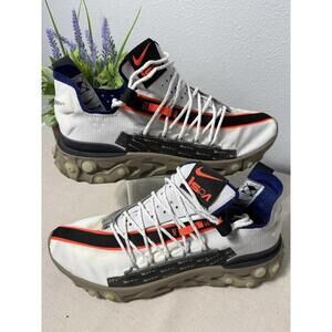 Nike Mens React WR ISPA AR8555-100 Summit White Running Shoes Size 11.5